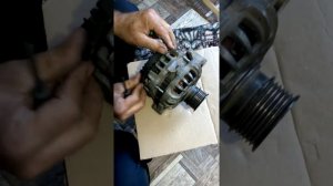 Разборка генератора БОШ