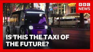 Has Las Vegas got the taxi of the future, now_ _ BBC News