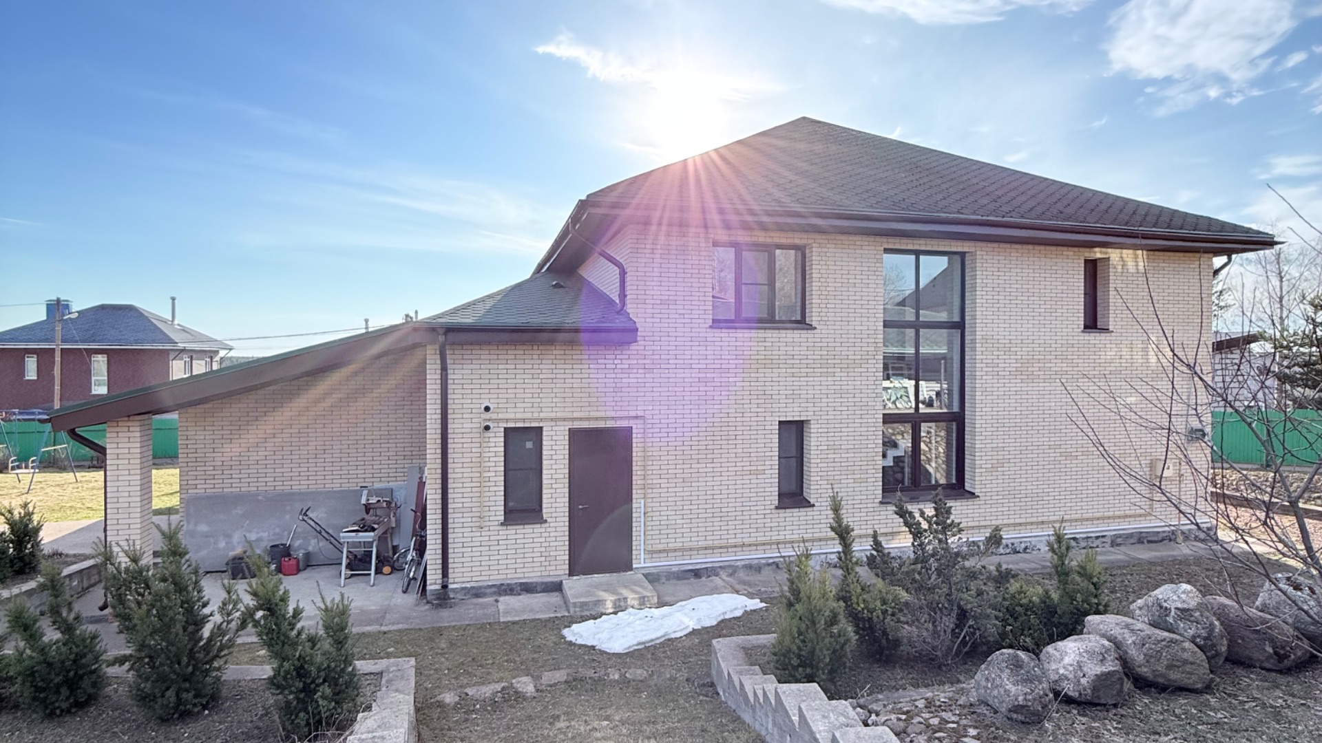 Обзор дома 293м2 д. Верхняя Бронна