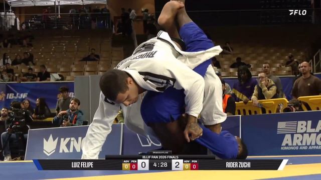 fin heavy Rider Zuchi vs Luiz Felipe 2026 Pan Jiu Jitsu IBJJF Championship