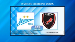 Академия Зенит Синие - Амур. Обзор