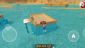 прохожу миссию тристопио! Называется «паркур в бимотепской пустыне» .