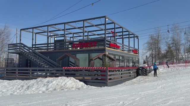 Прогулка по горнолыжному курорту Губаха.