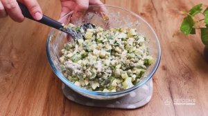 Беру БАНКУ ГОРОШКА и готовлю потрясающий САЛАТ❗🔥 БЫСТРО И ОЧЕНЬ ВКУСНО❗🔥