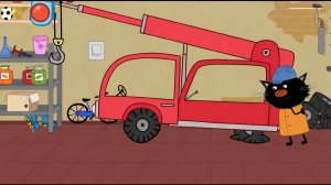 Три кота 🌙 Сказки на ночь — Папа чинит машину! 🚗🔧 мультфильм