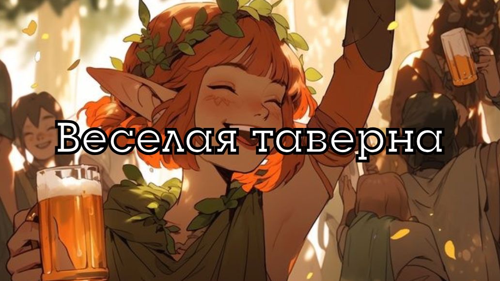 Веселая таверна  | Расслабляющая средневековая музыка, фэнтези таверна для D&D, НРИ и RPG