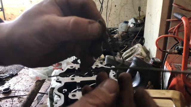 Обзор гбц ока сеаз 11116 3 цилиндра как снять рокера , распредвал инжектор разобрать ось карамысла