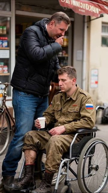 Потерянный в толпе: молчание и одиночество #война #одиночество #потеря