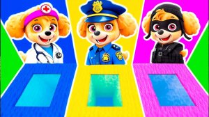 😂ВЫБЕРИ ПРАВИЛЬНУЮ ЯМУ СКАЙ ВРАЧ ПОЛИЦИЯ ЗАКЛЮЧЁННАЯ ЩЕНЯЧИЙ ПАТРУЛЬ