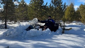 Испытания тайга патруль в плюсовую температуру.