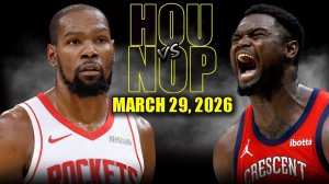 30.03.2026 | ОБЗОР МАТЧА | Нью-Орлеан Пеликанс - Хьюстон Рокетс | Highlights