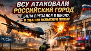 ТРАГЕДИЯ В ТАГАНРОГЕ! Украинский беспилотник ударил по школе — есть жертвы!