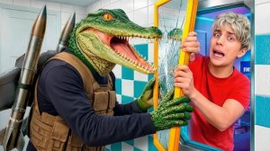 Построили 3 Секретные Комнаты Чтобы Проследить За Бомбардиро Крокодило