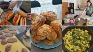 Что готовила/ простая еда/ не получилось с обшивкой тамбура