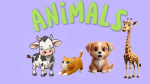 Животные на английском языке