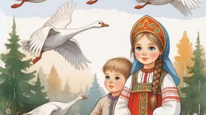 📚 Сказка "Гуси-лебеди" 🪿🪿🪿