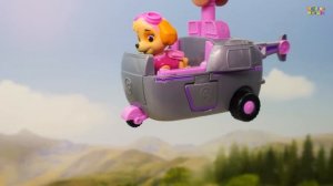 Видео для детей с игрушками Щенячий Патруль.. Мультики про машинки - Примирение Ромео и щенков.