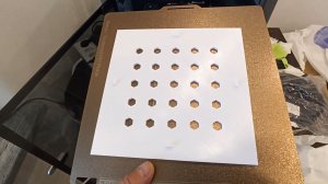 Вентиляционная решетка на 3D принтере bambu lab p2s.