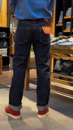 SUGAR CANE LOT NO. SC4295514oz. DENIM - 1955Z MODEL - ZIPPER FLY