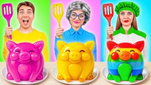 Кулинарный Челлендж Я и Бабушка с Секретными Гаджетами