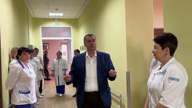 Открытие отремонтированных палат в Центре медицинской реабилитации санатория Пирогова