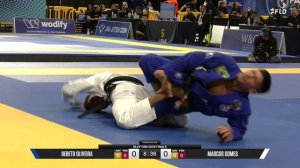fin rooster Marcos Gomes vs Bebeto Oliveira 2026 Pan Jiu Jitsu IBJJF Championship