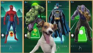 Мстители в Тайлс Хоп: Человек-Паук против Халка, Бэтмена и Таноса — Эпическая Битва Ритмов