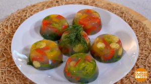 Готовим заливное из овощей и зелени. Доброе утро. Фрагмент выпуска от 30.03.2026