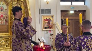 Всенощное бдение накануне Недели 5-й Великого поста. Прп. Марии Египетской. 28.03.2026