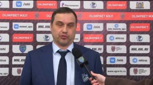 🎙 Эдуард Волков подвёл итоги матча.