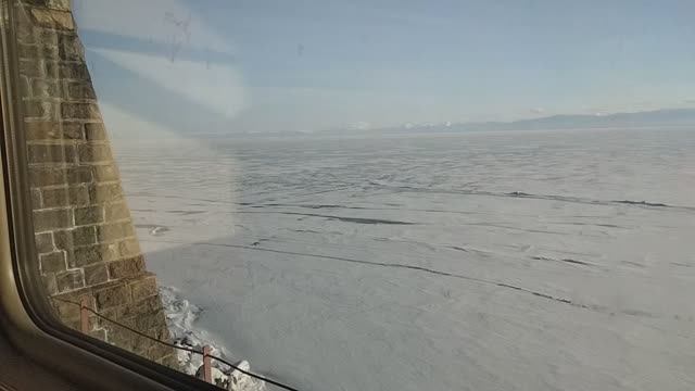 Зимний Байкал, Кругобайкальская ж. д. Часть V