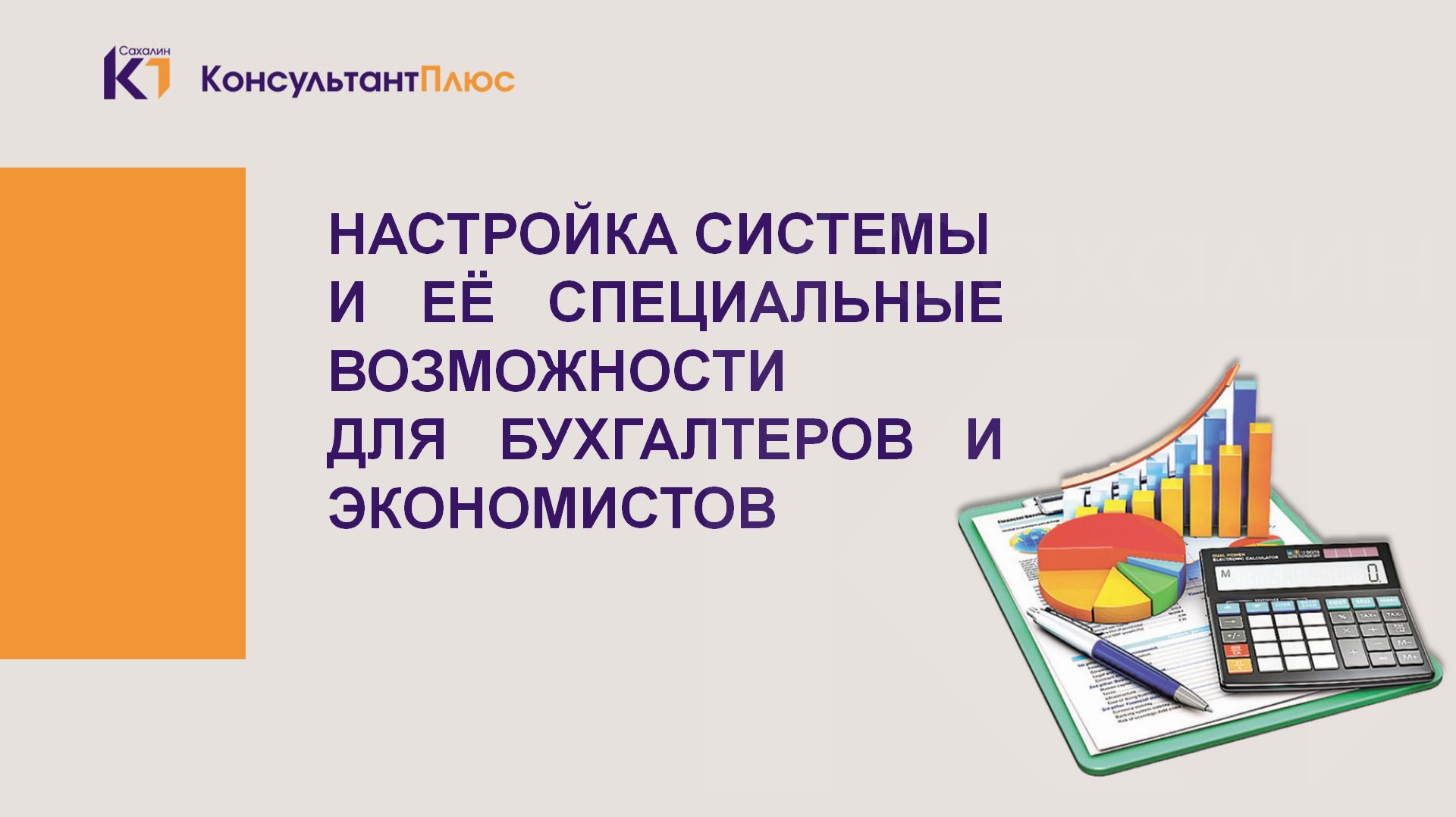 Настройка системы СПС Консультант Плюс и её специальные возможности для бухгалтеров и экономистов