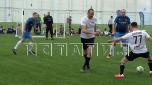 Команда ветеранов СВО встретилась на футбольном поле с командой правительства Нижегородской области