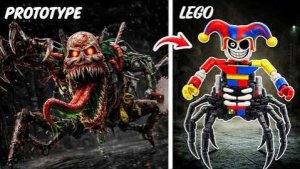 ЛЕГО Я собрал главу 5 из серии POPPY PLAYTIME в LEGO в 3 часа ночи…