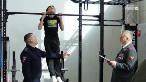 Турнир по подтягиваниям среди будущих силовиков прошёл в Братске