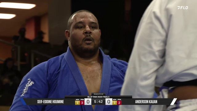 fin ultra heavy Anderson Kauan vs Seif-Eddine Houmine 2026 Pan Jiu Jitsu IBJJF Championship