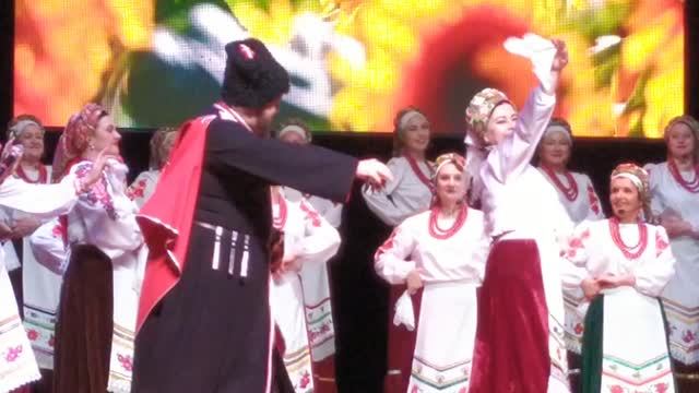 "Ой, где ж ты была?": народный казачий хор ЦК "Родина" (г. Анапа, 29.03.2026 г.)