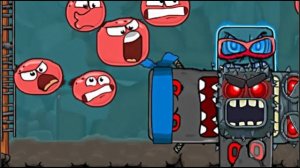 Новый КРАСНЫЙ ШАР, Красныш спасает деревню красных шариков