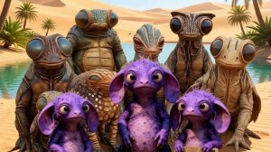 Звери, которых не было: зоопарк в стиле Кин‑Дза‑Дза с помощью нейросетей