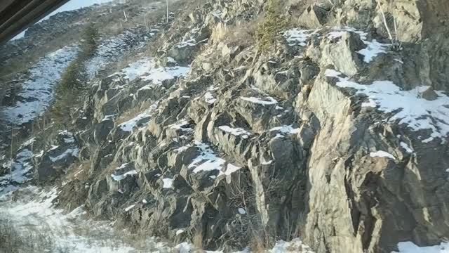 Зимний Байкал, Кругобайкальская ж. д. Часть II
