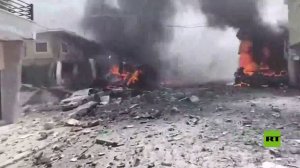 جنوب لبنان.. آثار الغارة الإسرائيلية في بلدة حناويه