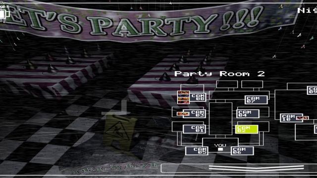 фнаф2 вторая ночь