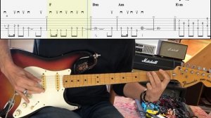 10 КАНОНИЧНЫХ РИФФОВ на Электрогитаре ч8. Уроки Гитары. Ноты и табы Электрогитары Guillaume Vrac