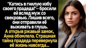 ИСТОРИИ ИЗ ЖИЗНИ/Катись в гнилую избу своего прадеда!"— бросили ей вслед муж со свекровью. Лишив все