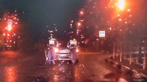 Белгородские автоинспекторы оказали помощь попавшему в сложную дорожную ситуацию водителю