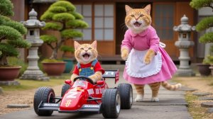 Котёнок помогает маме-кошке по дому 🧹💖 и получает в награду машинку! 🚗🐱 Мультики для детей