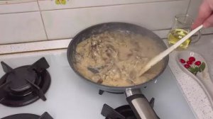 Нежнейшие грибы в сливочном соусе — готовлю снова и снова❗🔥