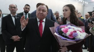 Открытие выставки Амины Акталиевой "Мир глазами юной художницы"