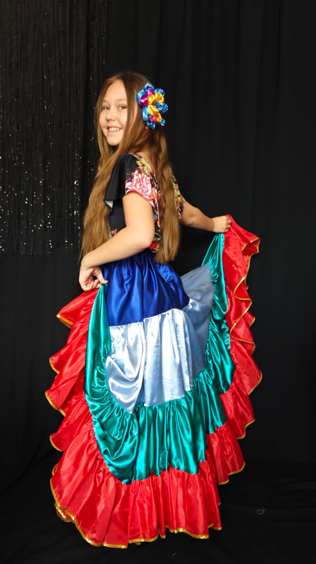 Цыганская юбка детская АЛИСА от Тани Морозовой