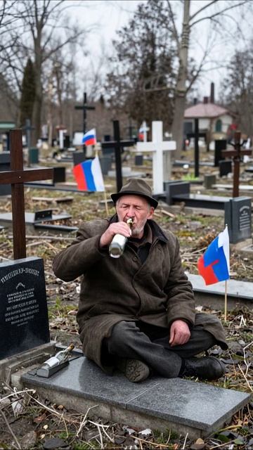 Скорбь и забвение: жизнь среди могил #печаль #тоска #жизнь